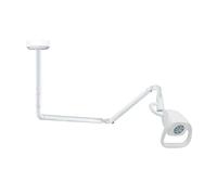 SenhE Iluminación Quirúrgica Pared LED 21W, Brazo Flexible Articulado, Luz Natural 4000-5000K, Rendimiento >20000 Lux, Apta para Dermatología, Ginecología y Cirugía Menor