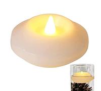 SenhE LED Floating Candles, 12/24/36pcs Waterproof Flameless Candles Battery Operated Flickering Floating Tea Lights Electric Fake Candles for Wedding, Birthday Party, Bath, Hot Tub, Spa, Pool, Pond