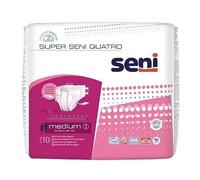 Seni Super Quatro Medium - 6 paquetes de 10 unidades