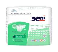 Seni Super Trio Grande Noche Plus Pack de 10 Ropa interior de protección para incontinencia