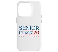 Senior 2026 Clase de 2026 Seniors Graduación 2026 USA Carcasa para iPhone 14 Pro