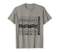 Senior 2026 Mi último Primer día Camiseta
