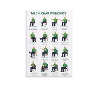 Senior Chair Poster Tai Chi Exercise Guide
