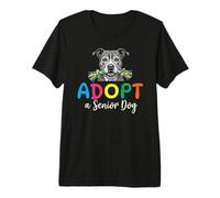 Senior Dog Adoption. Adopt a Senior Dog. Cute Rescue Camiseta Premium