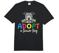 Senior Dog Adoption. Adopt a Senior Dog. Cute Rescue Comfort Colors Adult Heavyweight T-Shirt