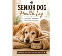 Senior Dog Health Log Book: Track Health, Medications, Vet Visits, Symptoms, Mobility, Quality of Life & Special Memories