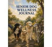 Senior Dog Wellness Journal: Daily Nutrition & Symptom Recording, Hydration Monitoring, Energy Assessment, Mood & Medication Documentation, Caregiving ... Health Management & Consistent Observation