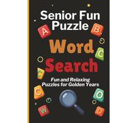 Senior Fun Puzzle Word Search: Fun and Relaxing Puzzles for Golden Years |6x9 Inches|For Gifts | Holidays & Different Occasions