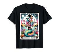 Senior Girls Daughter Mermaid Goth Ghoul Tarot Graduación Camiseta