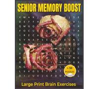 Senior Memory Boost: Large Print Brain Exercises for Focus, Recall, Cognitive Strength and Mental Stimulation