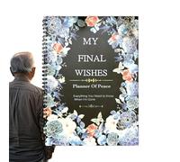 Senior Planning Notebook, Will Organizer, Legacy Journal,11.22x8.66 inches, Easy to Follow Templates, Information Logs for Estate Planning, Family Records, Important Affairs