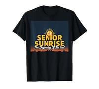 Senior Sunrise 2025: el Principio del Fin Camiseta, Hombre, Negro, M