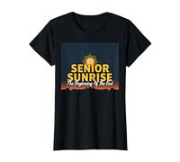 Senior Sunrise 2025: el Principio del Fin Camiseta, Mujer, Negro, XS