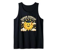 Senior Sunrise 2026 My Last First Day Cute Graduation Sun Camiseta sin Mangas
