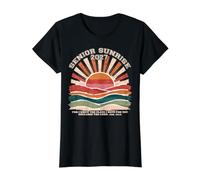 Senior Sunrise 2027 Christian Teen Faith Jer 29 Boho Varsity Camiseta gráfica económica, Mujer, Negro, XS