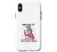 Senior, tú lo llamas TOC, yo lo llamo Pon la maldita cosa atrás Carcasa para iPhone X/XS