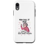 Senior, tú lo llamas TOC, yo lo llamo Pon la maldita cosa atrás Carcasa para iPhone XR