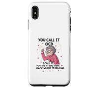 Senior, tú lo llamas TOC, yo lo llamo Pon la maldita cosa atrás Carcasa para iPhone XS Max