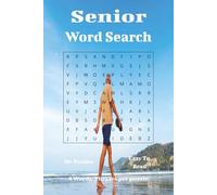 Senior Word Search Book: Relaxing Large Print Puzzles for Seniors and Adults - Fun, Easy-to-Read Word Searches for Brain Exercise and Enjoyment