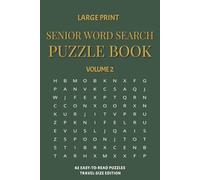 Senior Word Search - Volume 2: Large Print Easy-to-Read Puzzles for Seniors and Beginners (Mertin Senior Puzzle Series)