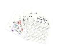 Seniors Chair Workouts Chart - Adults Gym Strength Poster Set, Home Bodybuilding Movement Routines
