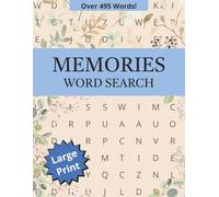 Seniors Word Search Puzzle Book: Relaxing Word Searches for Seniors and Adults with Easy to Read Print about History, Memory Lane and more! | Over 50 ... Holidays, Travel, and Mental Clarity