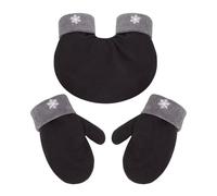 SENIURIS Guantes de Navidad para parejas, 3 guantes térmicos de Papá Noel, para clima frío, guantes térmicos románticos., Negro -, Normal
