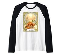 Senjed Símbolo Amor y Devoción en Nowruz Camiseta Manga Raglan