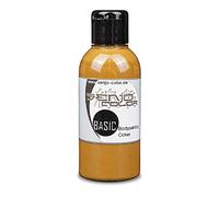 Pintura Corporal I 75 ml I para Aerógrafo y Pincel I Carnaval, Disfraces, Pintacaras I Senjo Color Basic I Ocre