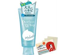 Senka Perfect Whip Acne Care Facial Ｗash - 120g Blotting Paper Set