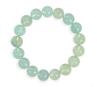 SENLLY Mint Clarity - 10mm Natural Green Fluorite Beaded Bracelet, Handmade Stone Jewelry for Calm, Focus & Emotional Purification