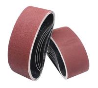 Senmai Tools Bandas de Lija 75 x 510 mm, (grano 40 80 120 150 240) para Lijadora de Banda,para Quitar el Polvo, barniz -15 piezas