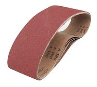 SenmaiTools Bandas de Lija 100 x 915 mm, Cintas de lijar de grano 180, para lijar, pulir metal, madera, limar, afilar y desoxidar (5 piezas)