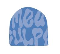 SENMAY MEA Culpa Y2K - Gorro de Punto para Hombre y Mujer, Gorro cálido de Invierno para Regalos, Azul-Cielo, Talla única