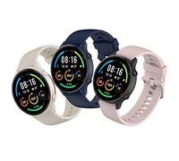 SenMore 3 Correas Deportivas de Silicona para Xiaomi Mi Watch, 22mm Ajustable