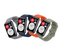 SenMore 4 Correas Compatibles con Huawei Watch Fit Correa de Silicona Deportiva Accesorios de Reloj Inteligente para Huawei Watch Fit/SE/New/Elegant Pulsera de Repuesto