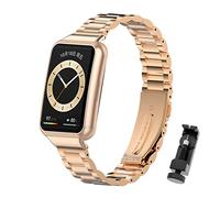 SenMore Correa de Metal Compatible con Huawei Watch Fit 2 Reloj Inteligente Pulsera de Reemplazo Correas de Acero Inoxidable Pulseras para Huawei Watch Fit2/Active/Elegant/Classic