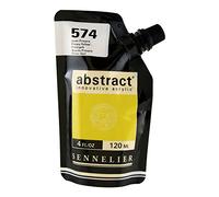 Sennelier : Abstract Acrylic Paint : 120ml : Satin : Primary Yellow