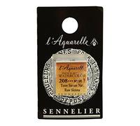 Sennelier Acuarela de artistas franceses, media sartén, Raw Sienna S1