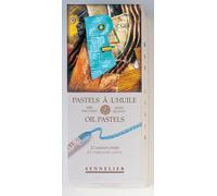 Sennelier Artista Calidad Aceite Pastel Set De 12 Iridescente Brillo Colores