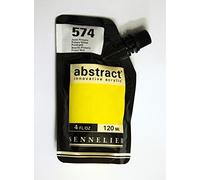 Sennelier - Bolsa de pintura acrílica abstracta, 120 ml, color amarillo primario 574