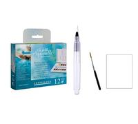 Sennelier - Caja de pintura para acuarela de plástico, 12 unidades