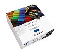 Sennelier Juego de media barra pastel extrasuave, 60 unidades (paquete de 1), multicolor