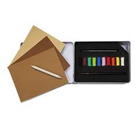 Sennelier Juego de pastel secos con esmalte. Set de viaje de 10 pasteles + stump