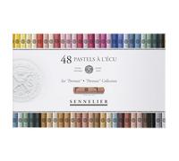 SENNELIER Juego de pasteles extrasuave, varios colores verticales, 48 piezas