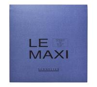 Sennelier Maxi bloc de dibujo, blanco, 10 x 10 pulgadas