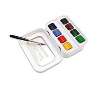 Sennelier Mini Aquarelle Caja de metal de 8 half-pans