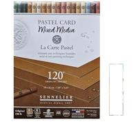 Sennelier Pastel Cards Mixed Media Paper Pad 18 x 24 cm - 12 hojas 410 g/m² y 1 tarjeta