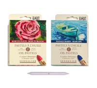 Sennelier Pasteles de Aceite 12 Colores. SET PAISAJE y difuminado