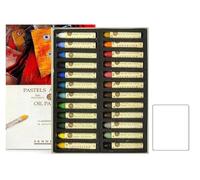 Sennelier Pasteles de aceite de 24 colores - Calidad artística (Francia Import) Made in France